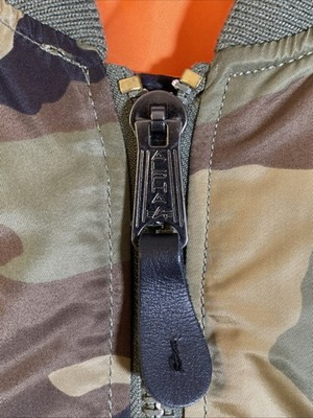 Alpha Industries MA-1 Flyers Heritage Bomber Jacket Men 3X Camo RARE! - Picture 2 of 10